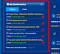 LIST OF TOPICS BOOKMARKED IN PROFILE